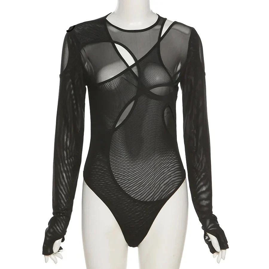 Body Festival Mesh Asymétrique - Image 4