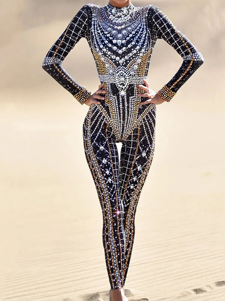 Body Festival Showgirl avec Strass - Image 2