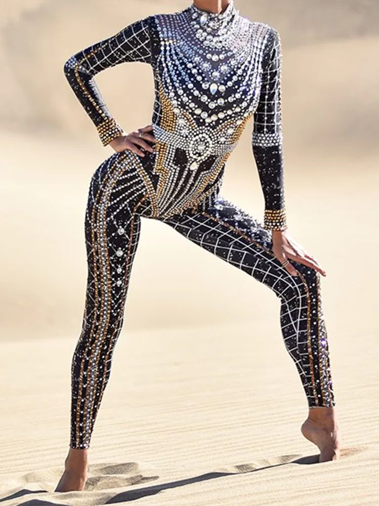 Body Festival Showgirl avec Strass - Image 3
