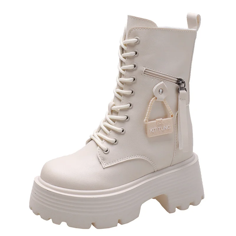 Bottes Plateformes Punk Montantes - Image 7