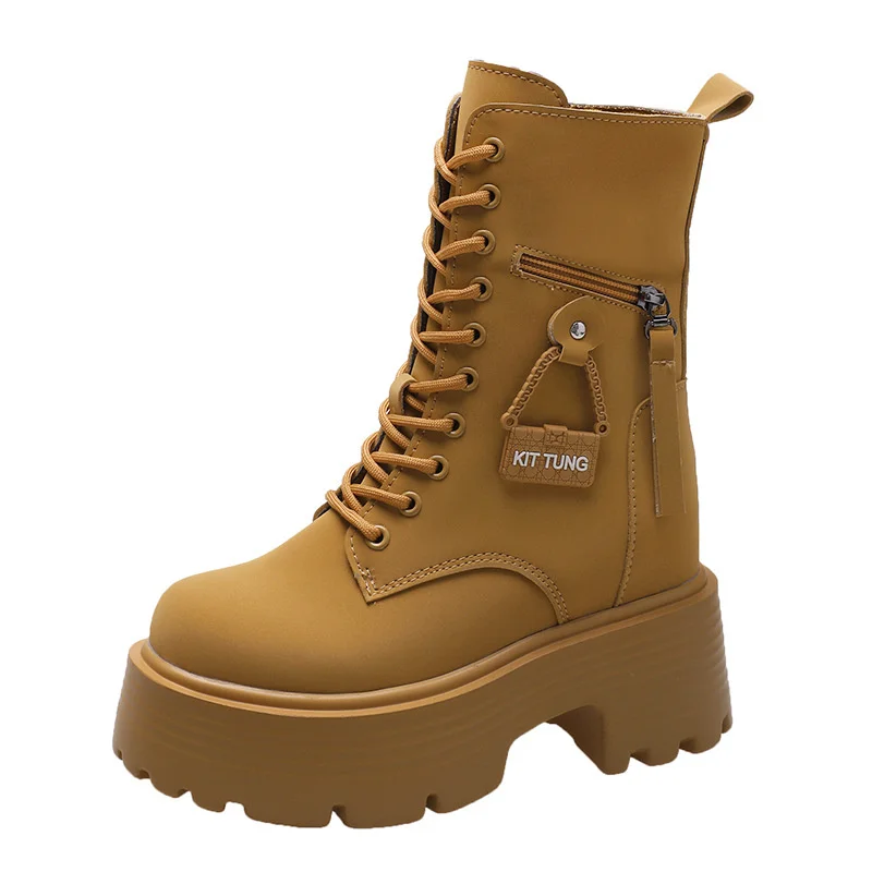 Bottes Plateformes Punk Montantes - Image 8