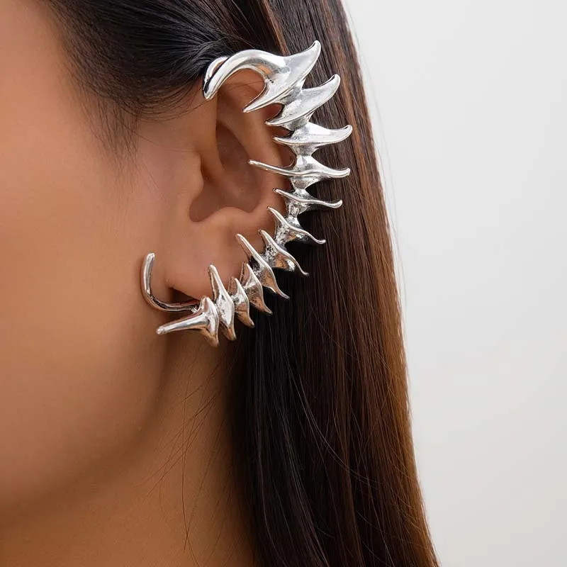 Boucle d'Oreille Squelette