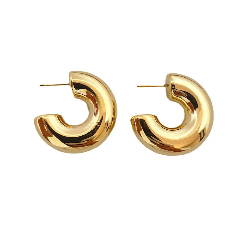 Boucles d'Oreilles Rondes Géométriques