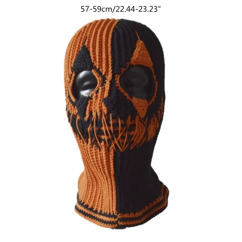 Cagoule Techno Halloween Noir et Orange