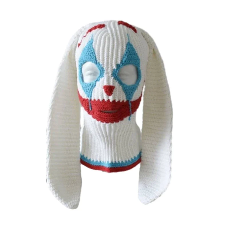 Cagoule Techno Lapin Clown Longues Oreilles - Image 2