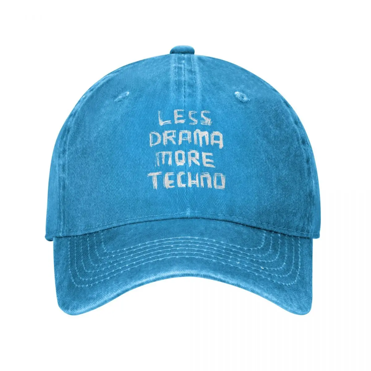 Casquette "Less Drama More TECHNO" - Image 5