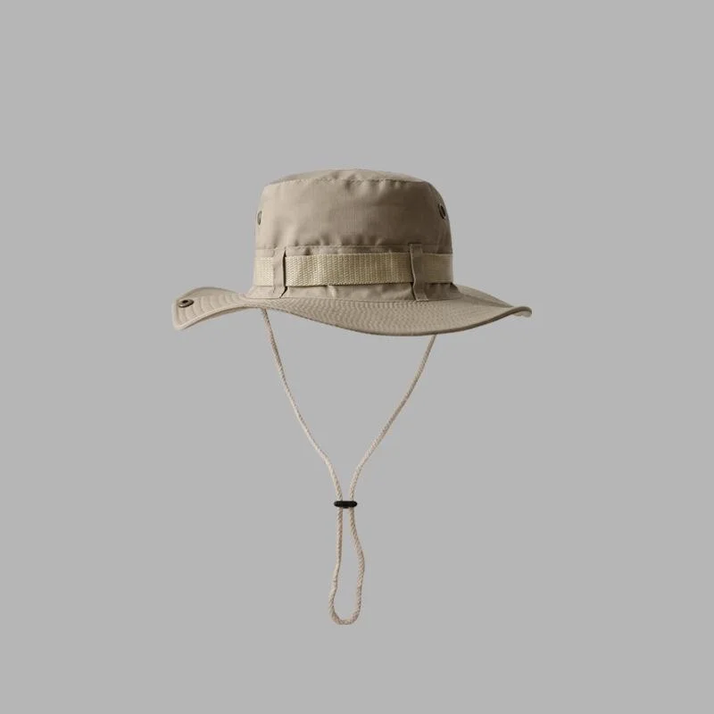 Chapeau Soleil Beige Anti-UV
