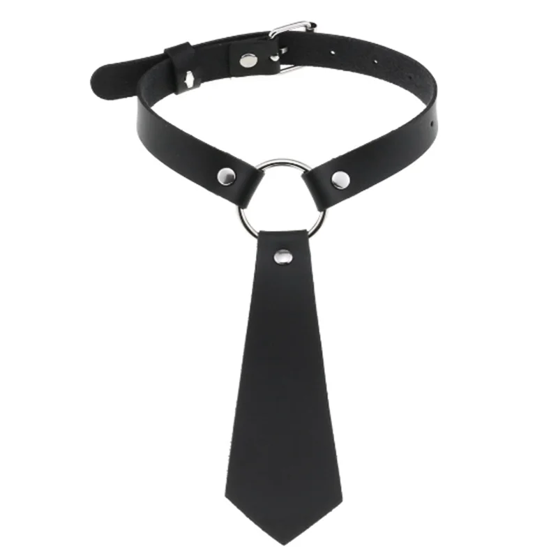 Choker Noir Cravate