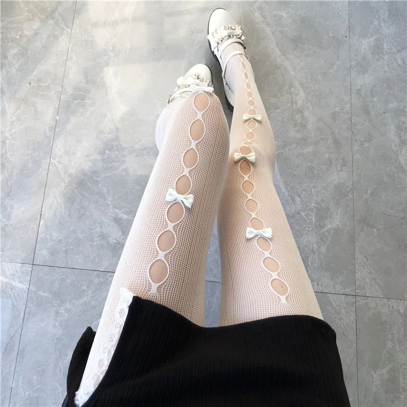 Collants Nœuds de Soie