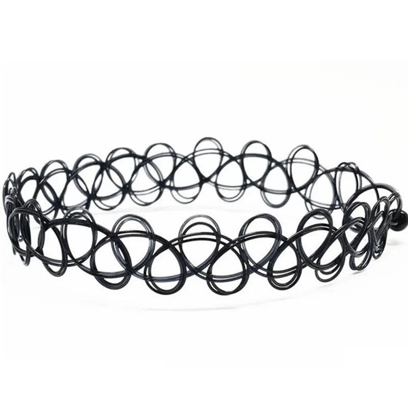 Collier Choker Élastique Tatouage