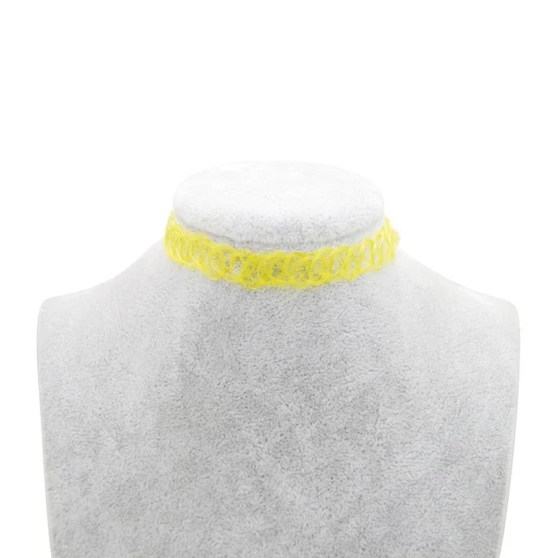 Collier Choker Élastique Tatouage - Image 10