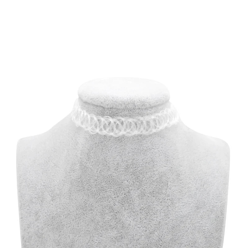 Collier Choker Élastique Tatouage - Image 15
