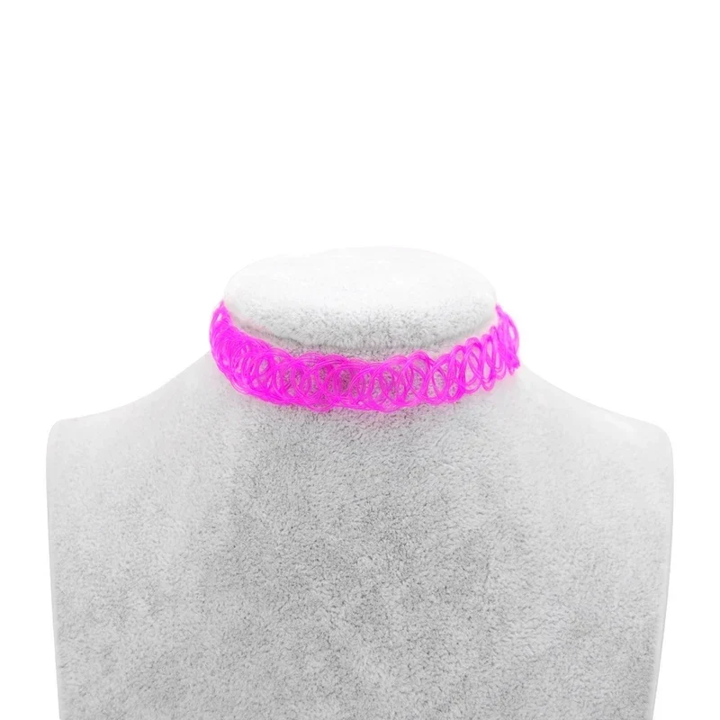 Collier Choker Élastique Tatouage - Image 7