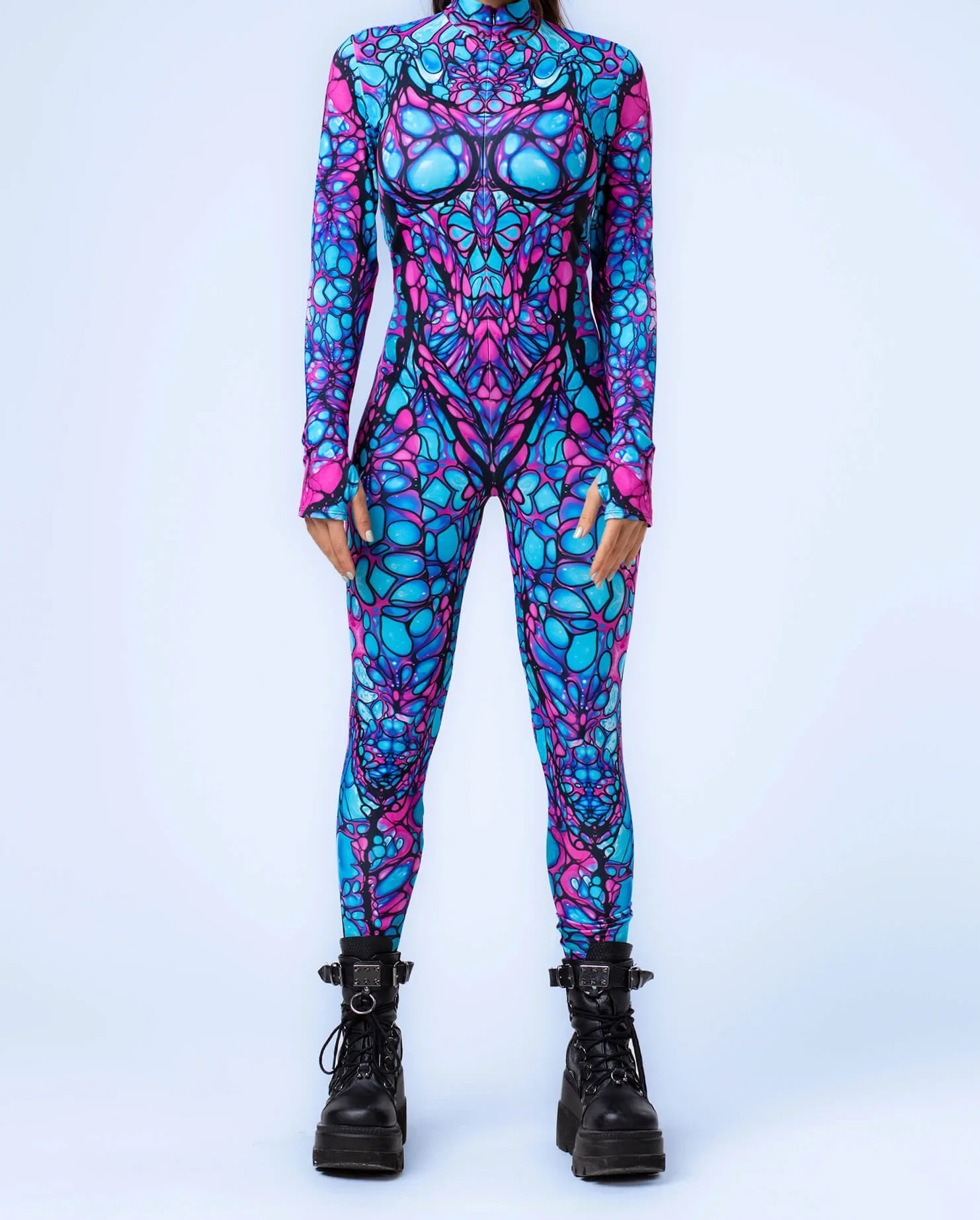 Combinaison Zentai Multicolore