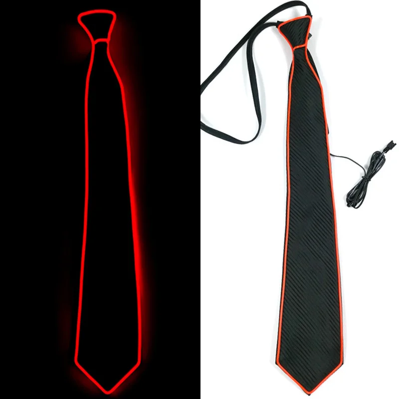 Cravate Festival LED Rouge
