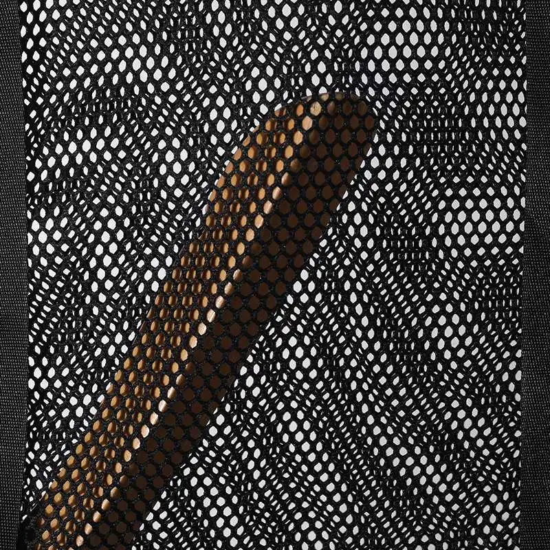 Débardeur Techno Harnais Filet Noir - Image 6