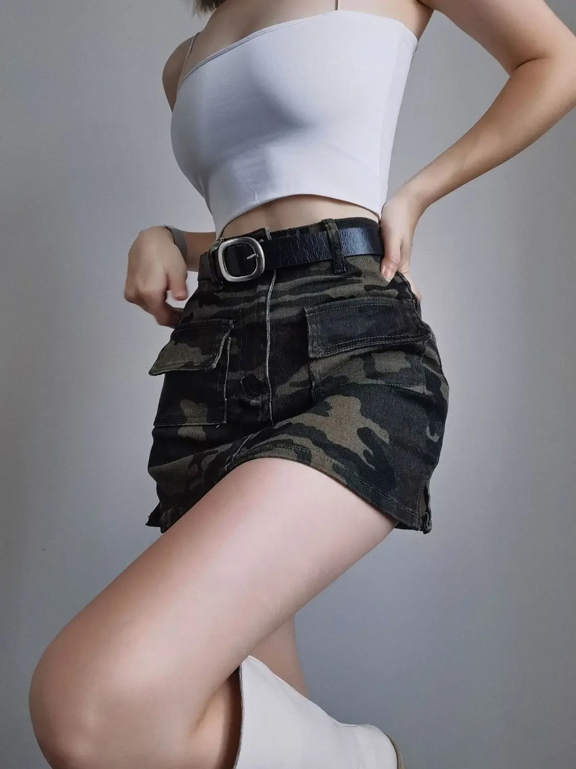 Jupe Camouflage Militaire - Image 3