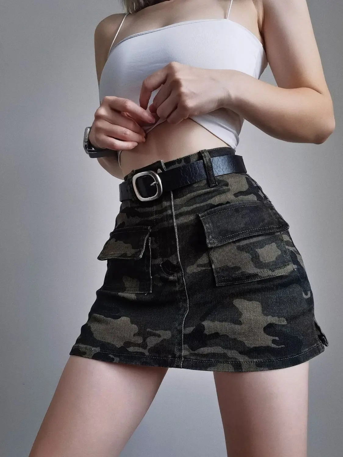Jupe Camouflage Militaire - Image 4