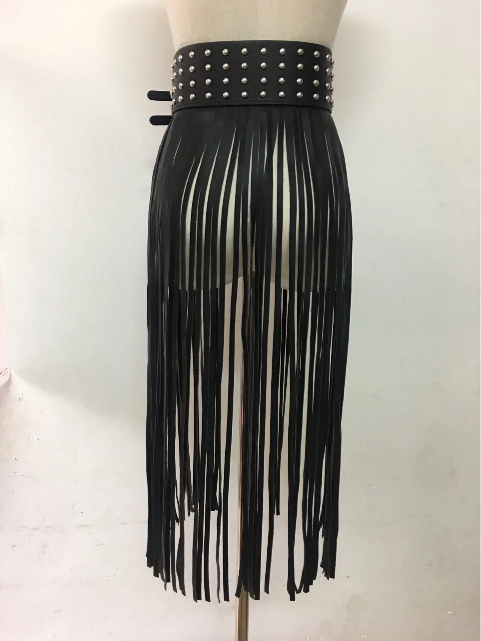 Jupe Ceinture Frangée - Image 3