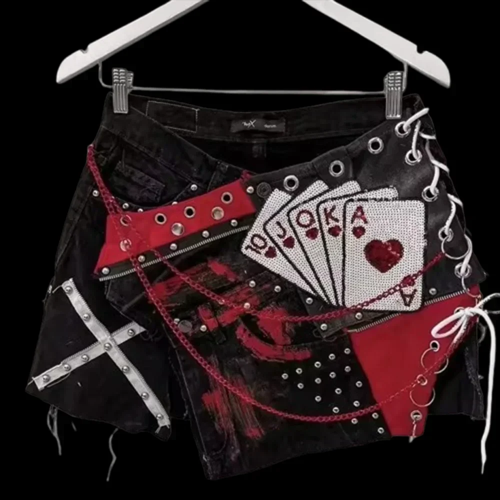 Jupe Denim Léopard - Image 5