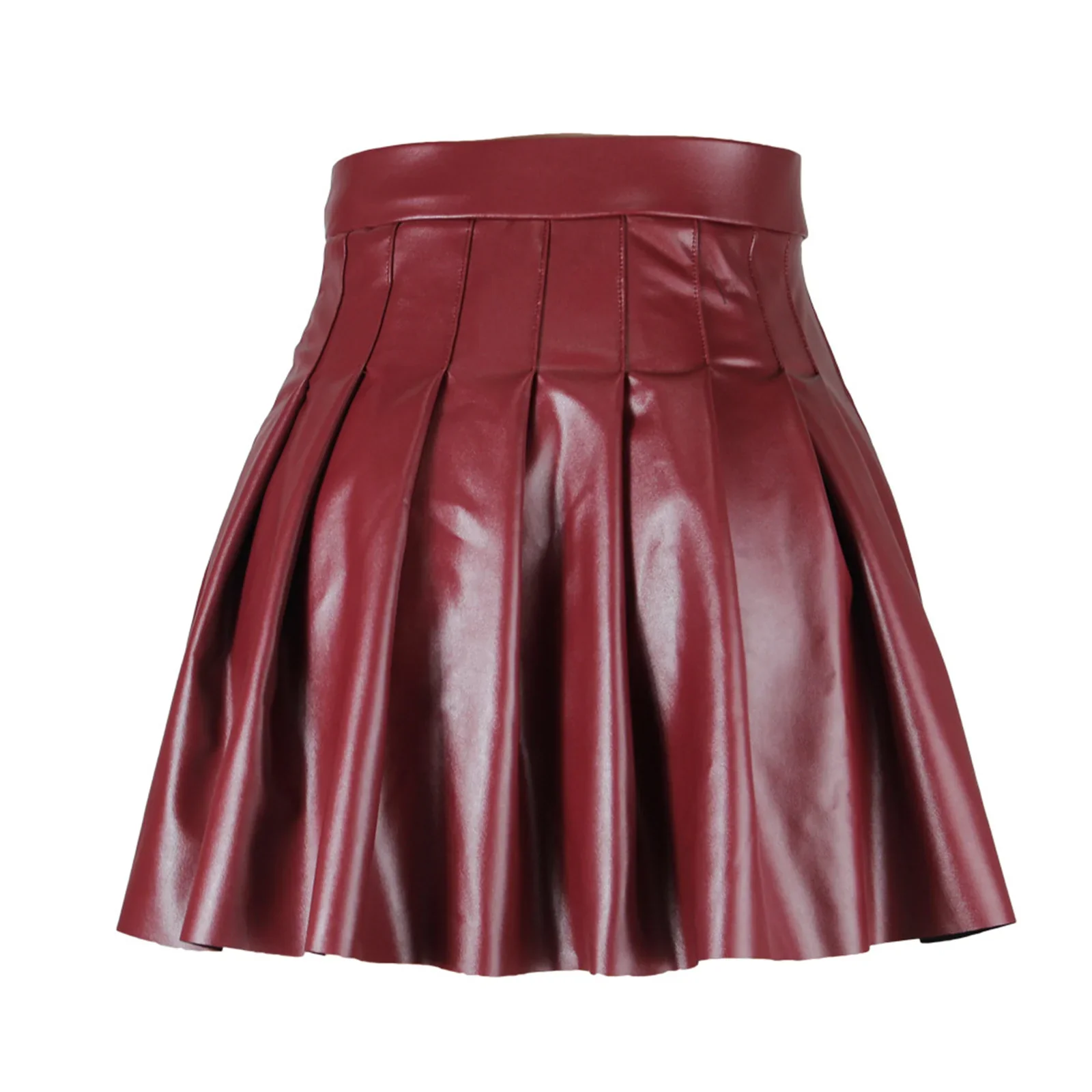 Jupe Latex Plissée - Image 3