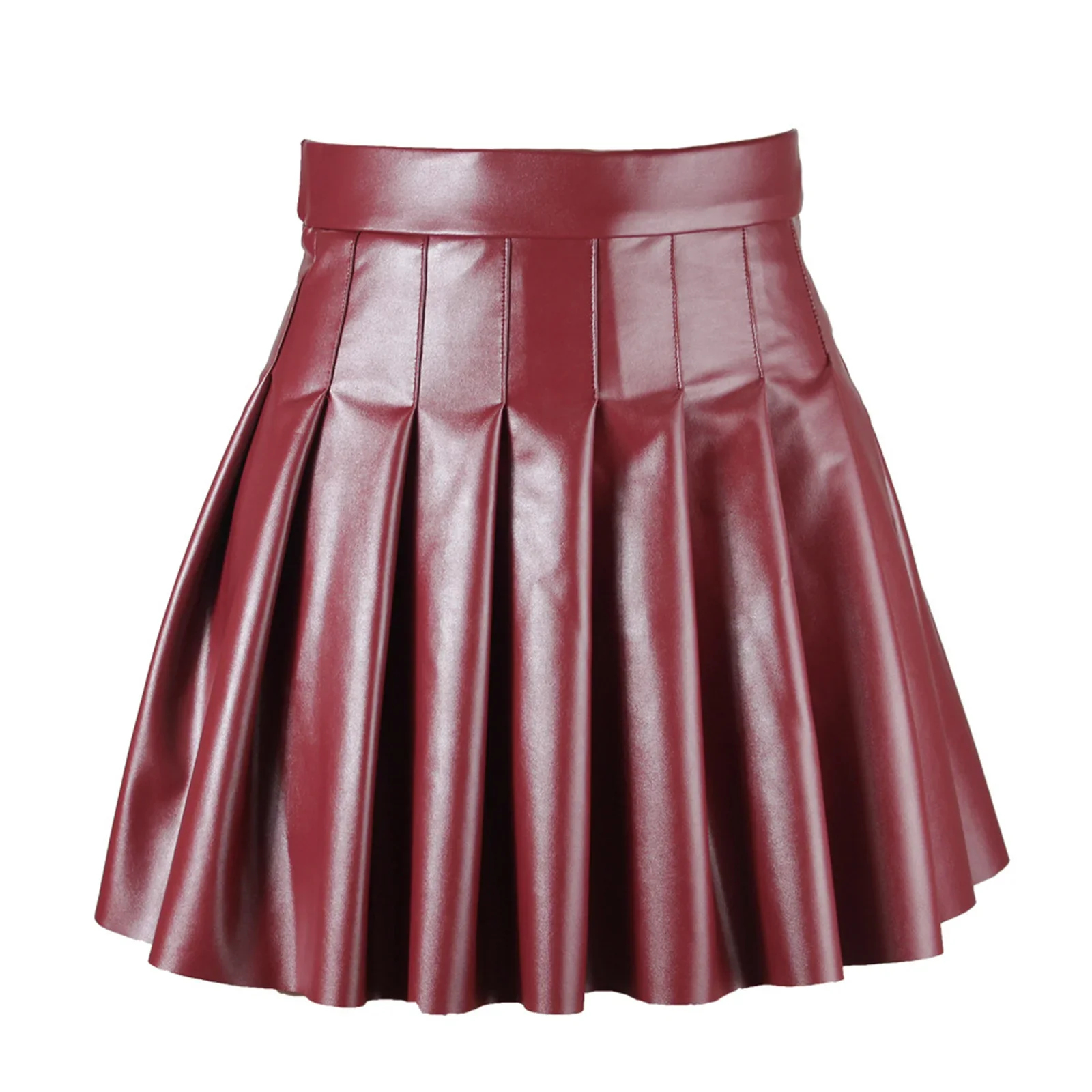 Jupe Latex Plissée - Image 6