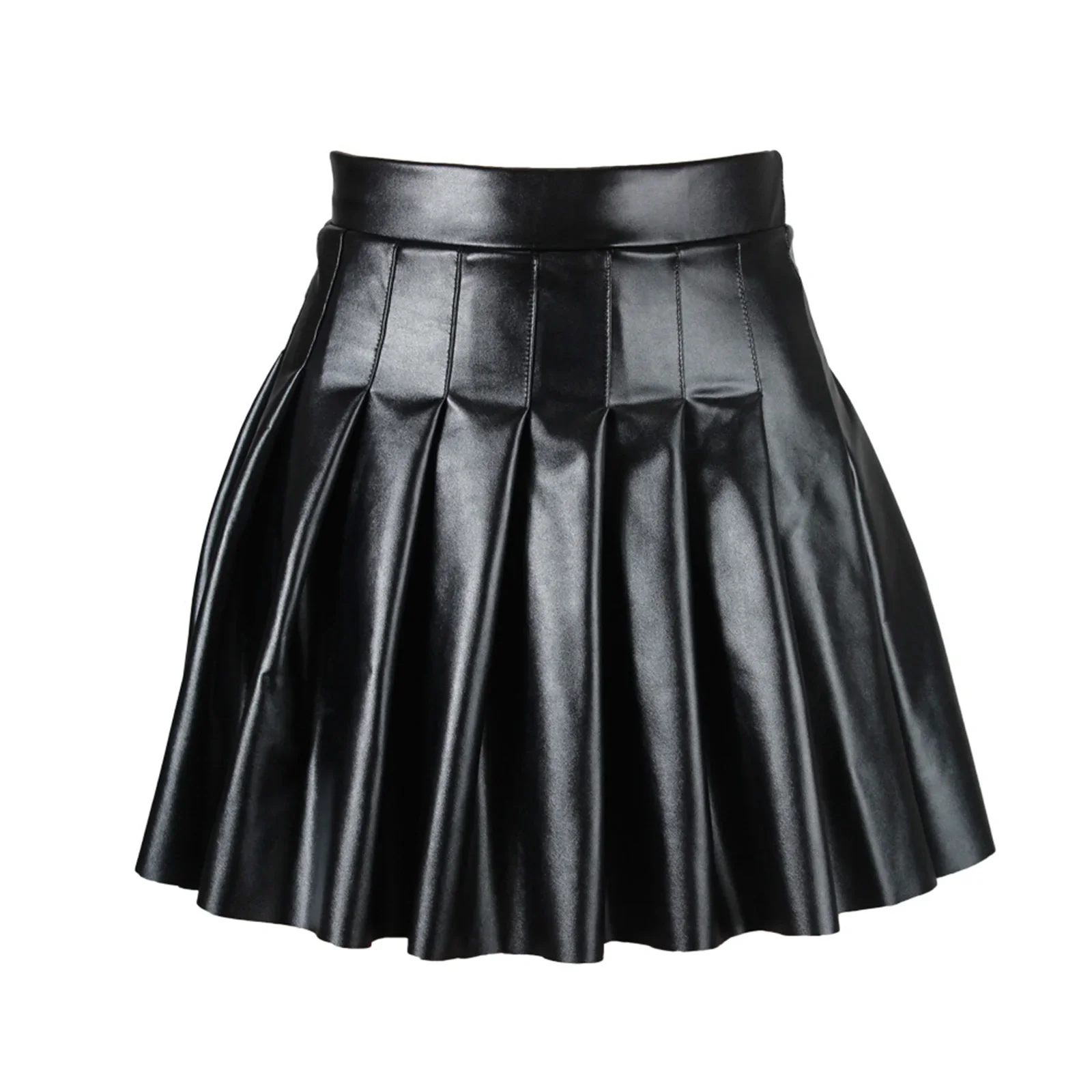 Jupe Latex Plissée - Image 7