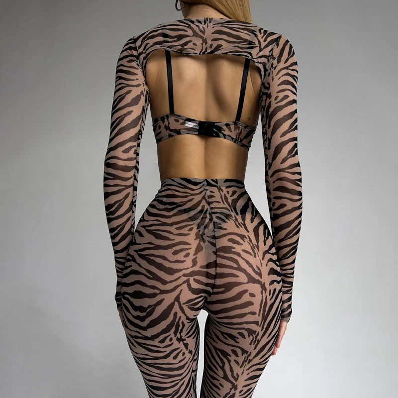 Lingerie Mesh Léopard - Image 5