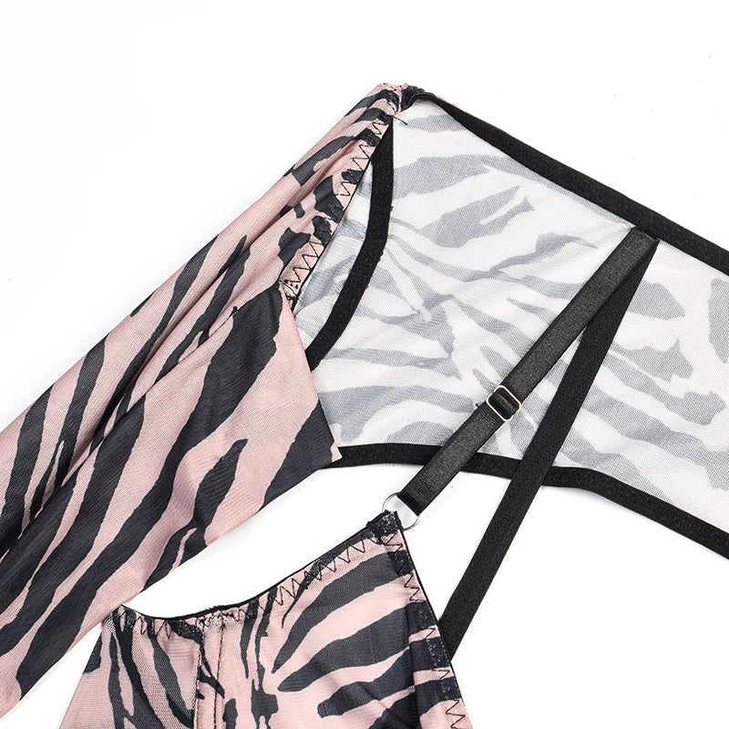 Lingerie Mesh Léopard - Image 7