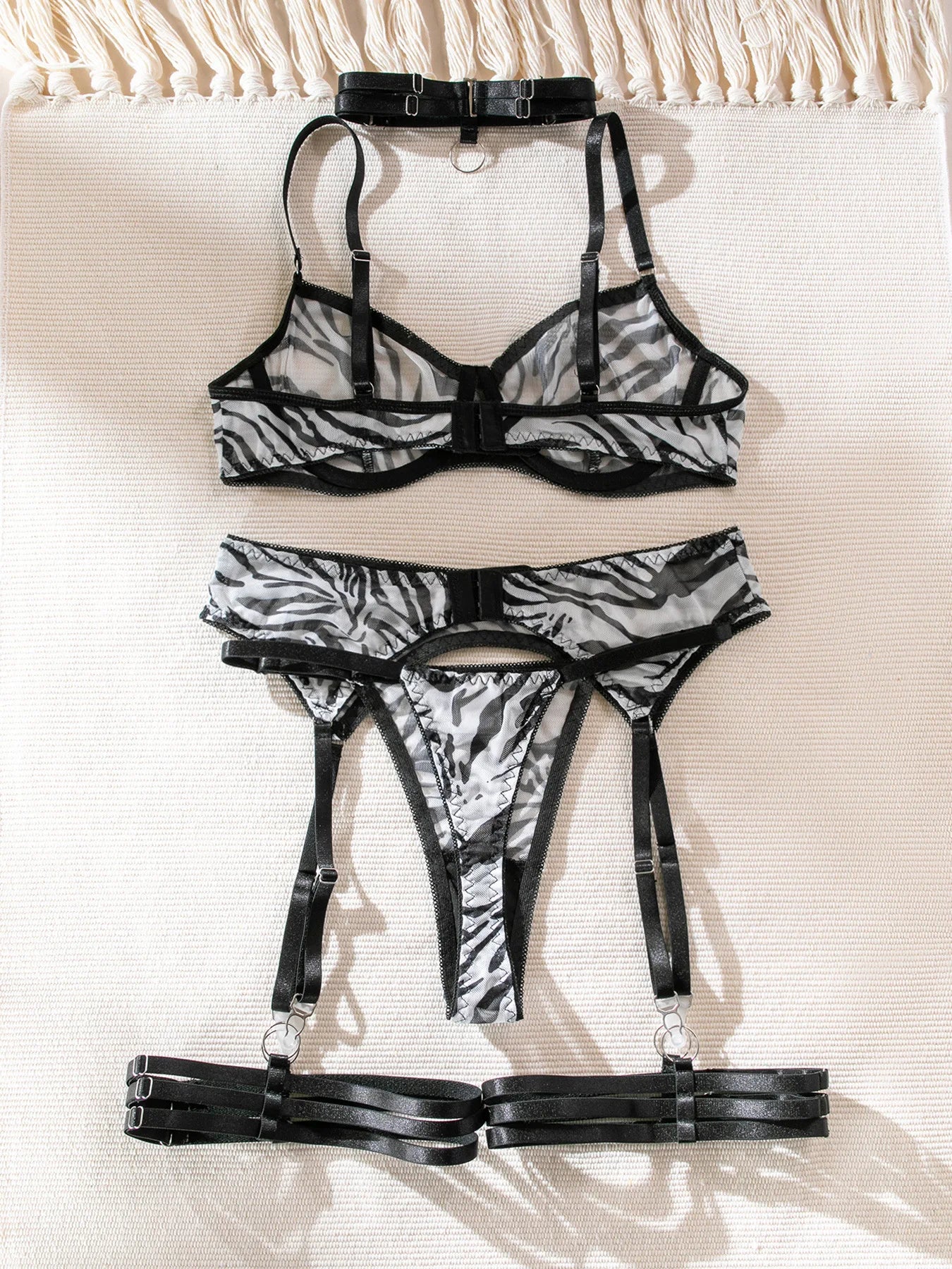 Lingerie Rayures Zébrées - Image 5