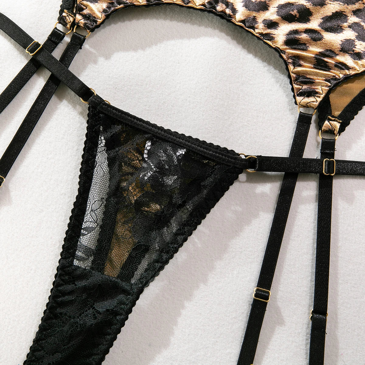 Lingerie Satin Léopard - Image 7