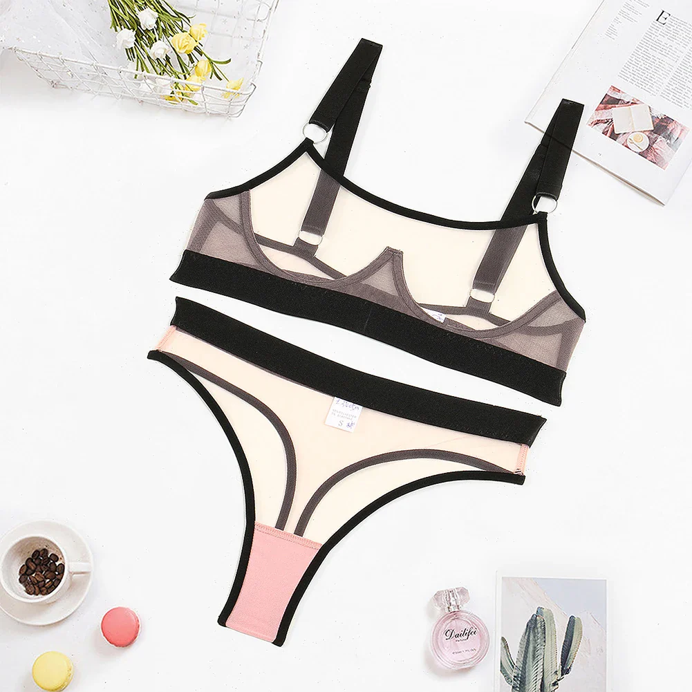 Lingerie Transparente Dentelle - Image 3