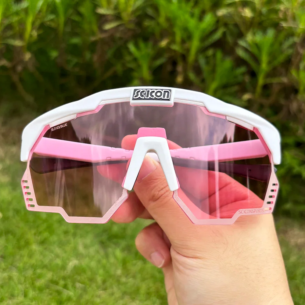 Lunettes Cyclisme Tendres Roses