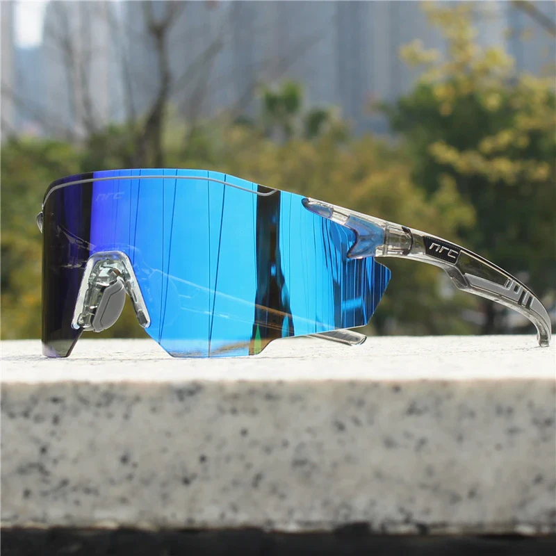 Lunettes Cyclisme Translucides Azur