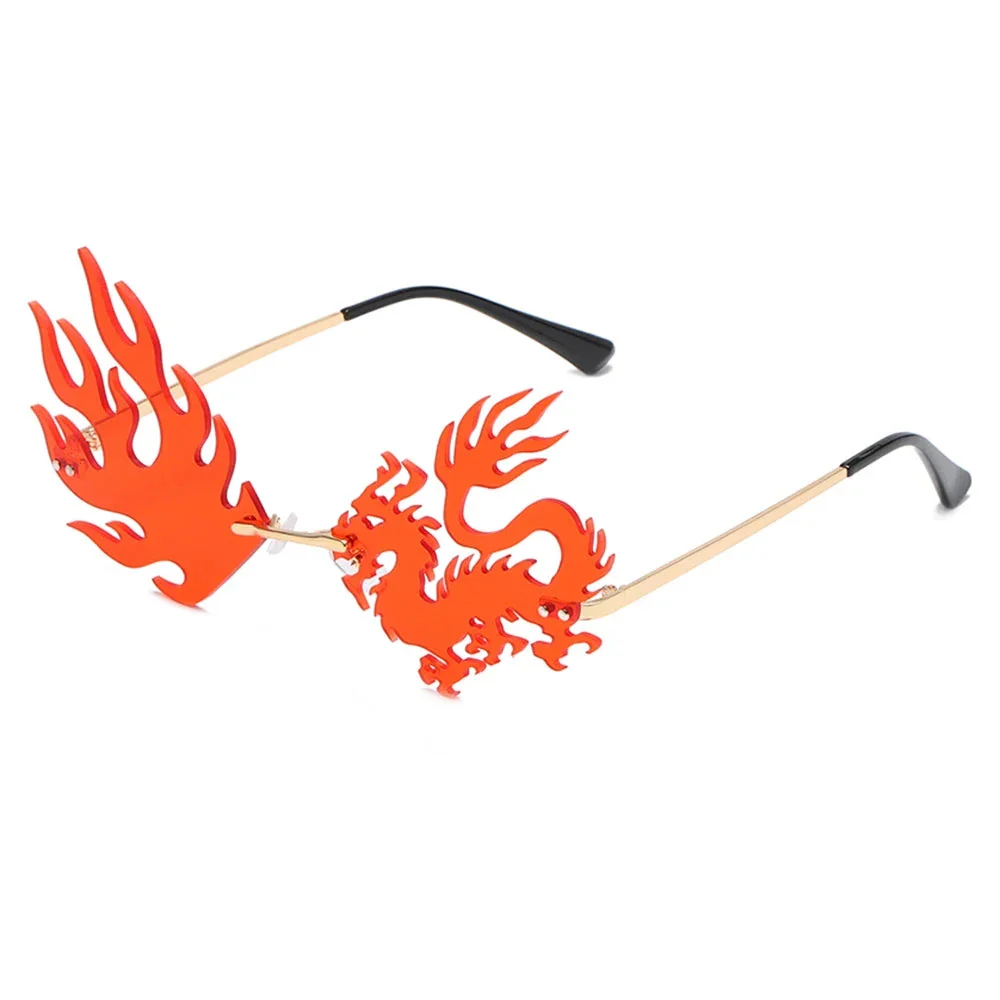 Lunettes de Soleil Flammes - Image 3