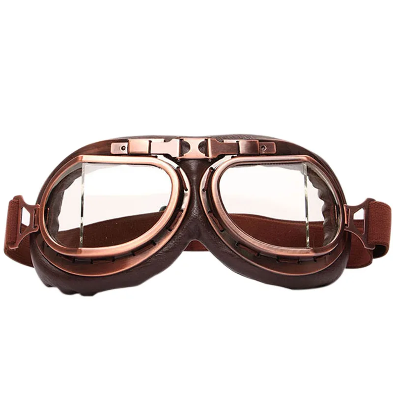 Lunettes Retro Moto "Copper Steed"