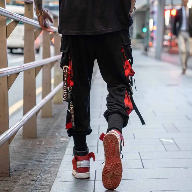 Pantalon Teuf Cargo Haramiku Rouge - Image 3