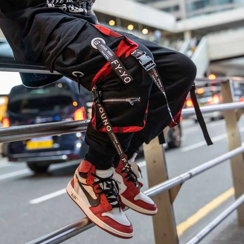 Pantalon Teuf Cargo Haramiku Rouge - Image 4