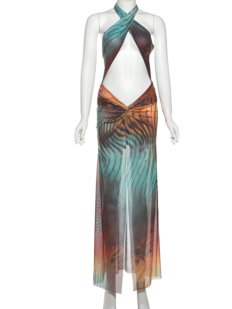 Robe Longue Dégradée - Image 6