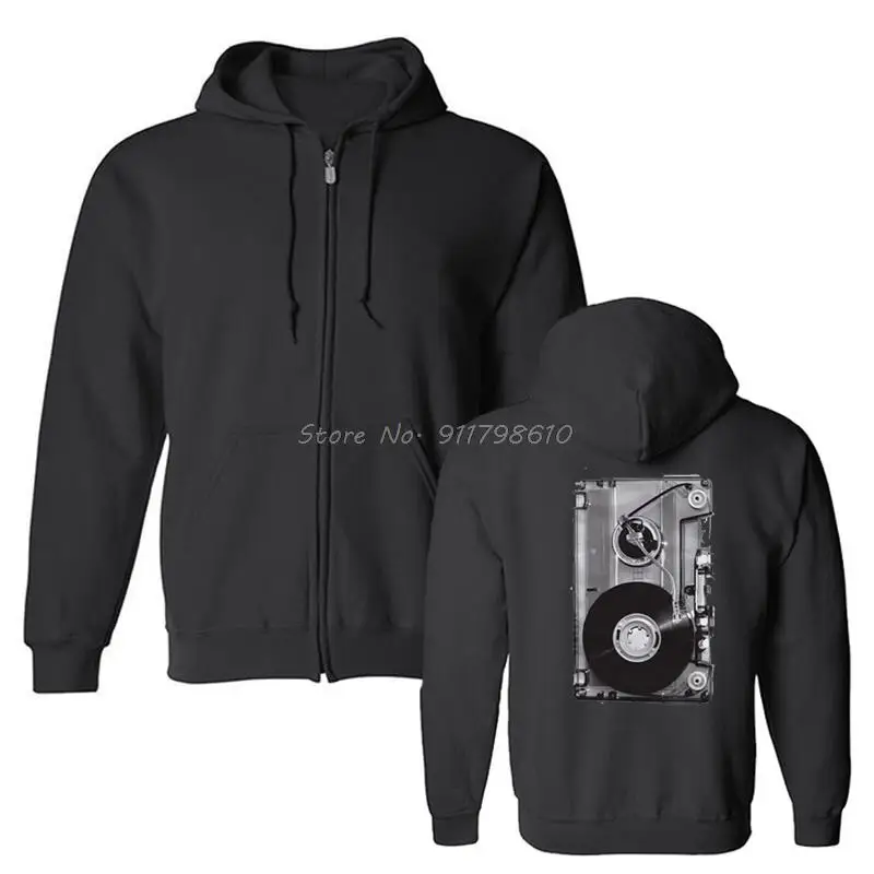 Sweat à Capuche DJ Cassette Rétro - Image 3