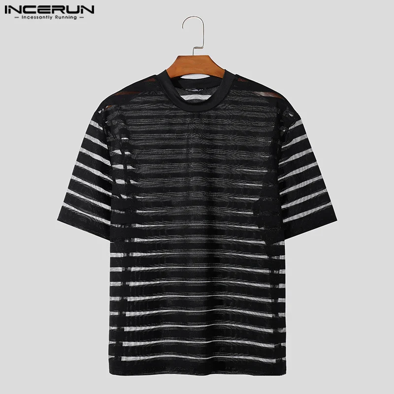 T-Shirt Techno Rayures Transparentes - Image 4