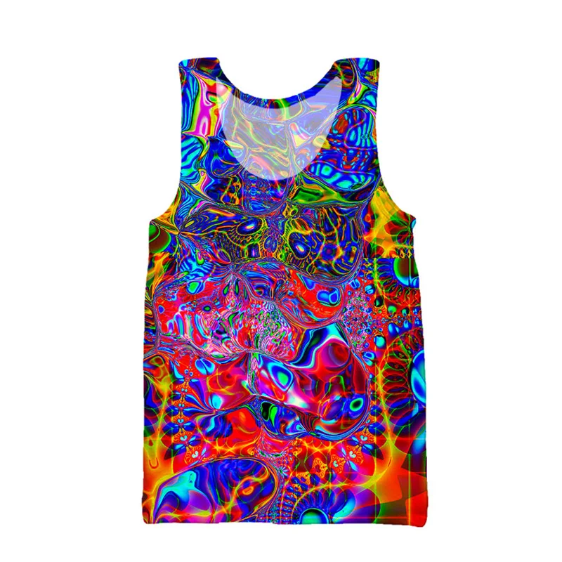 Tank Top Teuf Psychedelic 3D - Image 2