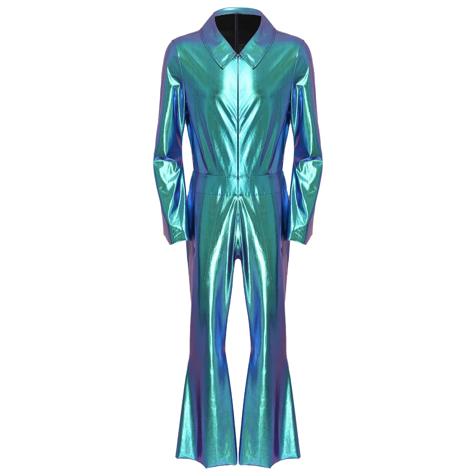 Tenue Techno Disco Métallique Années 70 - Image 3