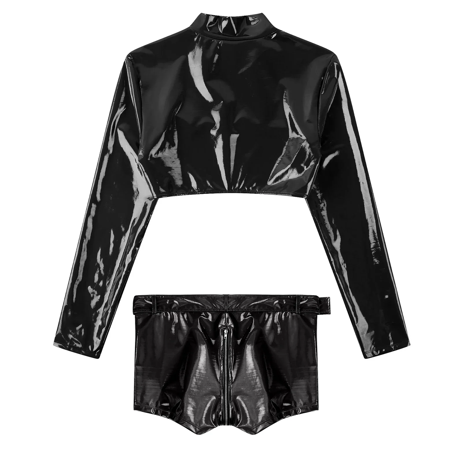 Tenue Techno Wetlook Zippée Homme - Image 4
